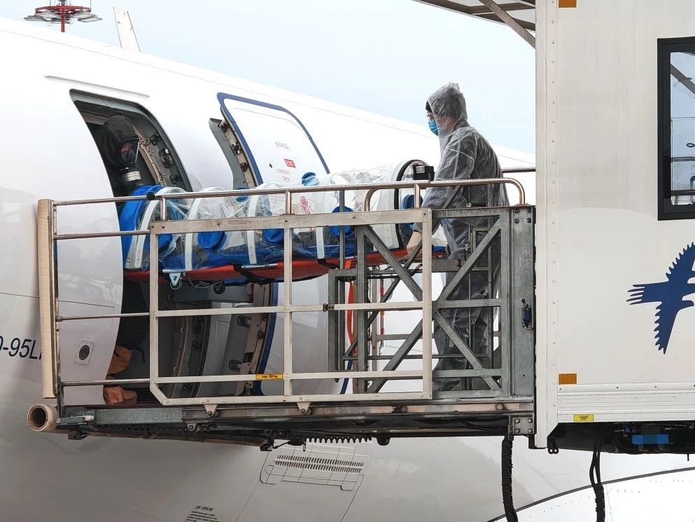 В аэропорту Якутск прошли комплексные противоэпидемические учения